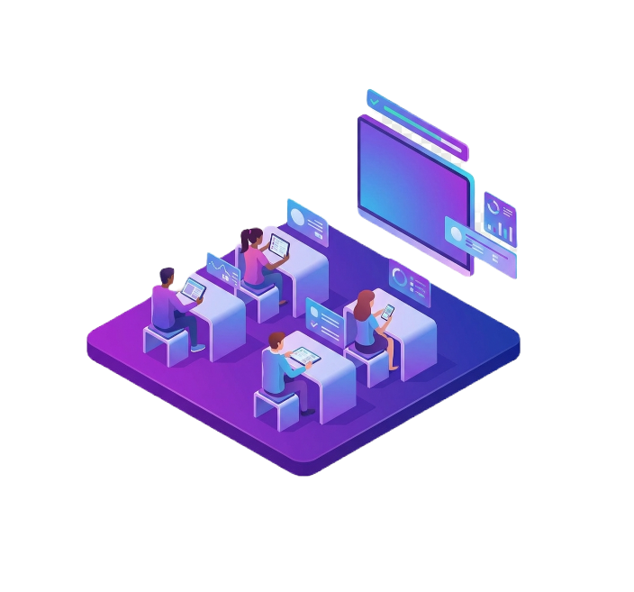 TestHub Platform Illustration